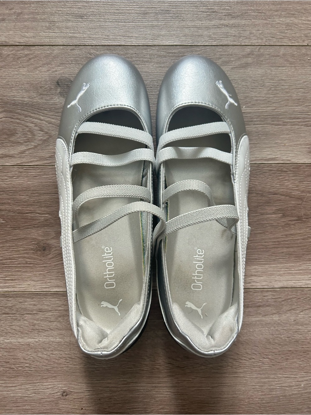 Puma Speedcat Ballet flat, Metallic Silver